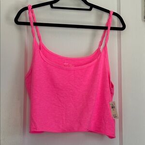 NWT Aerie Hot Pink ‘Twist & Shout’ Tank, size M